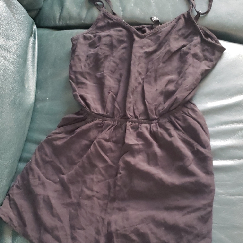 Black tank one piece